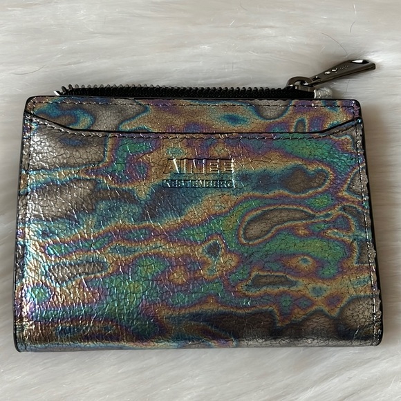 Aimee Kestenberg Handbags - Aimee Kestenberg Zoey oil slick wallet